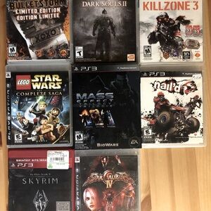8 PS3 PlayStation 3 Games